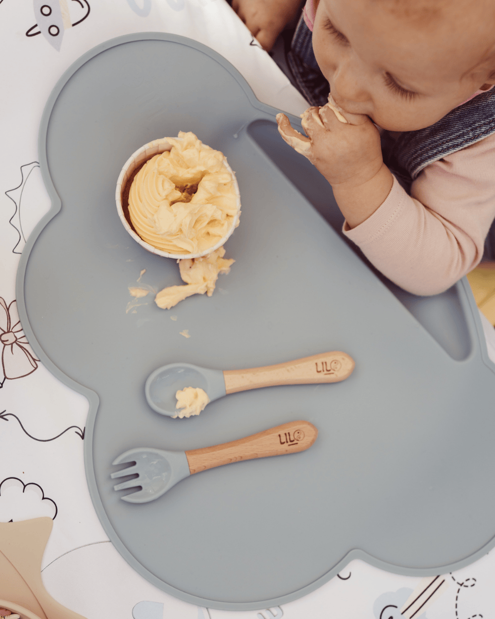PREMYO Placemat kinderen placemat afwasbaar - placemats baby PREMYO Placemat kinderen placemat afwasbaar - placemats baby