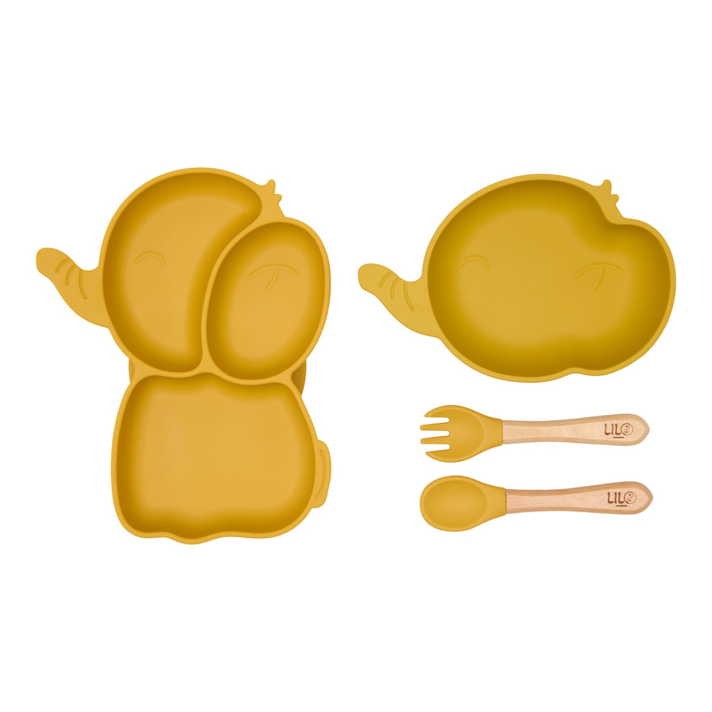 Olifant serviesset geel - Lilo Favorites