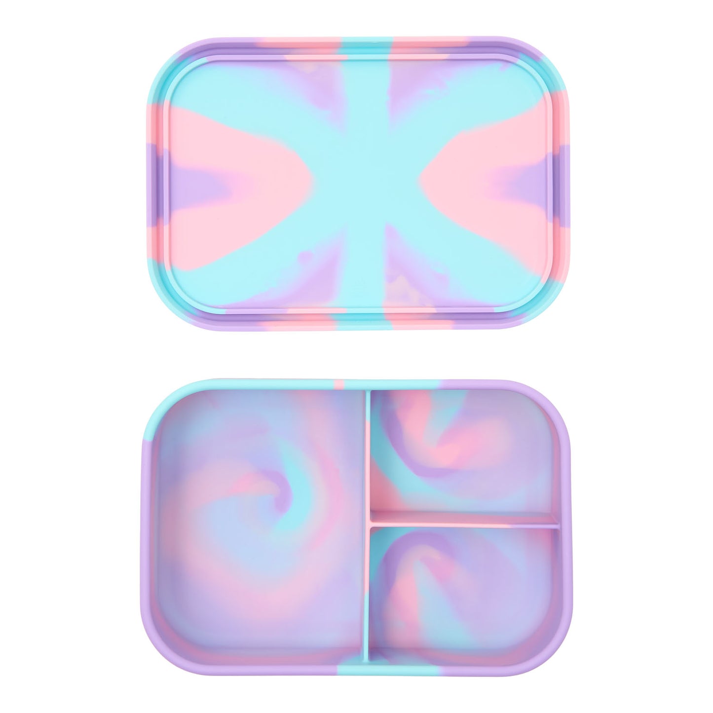 Bento Tie-Dye Lunchbox paars