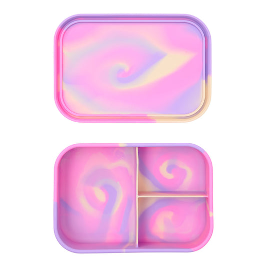 Bento Tie-Dye lunchbox roze - Lilo Favorites
