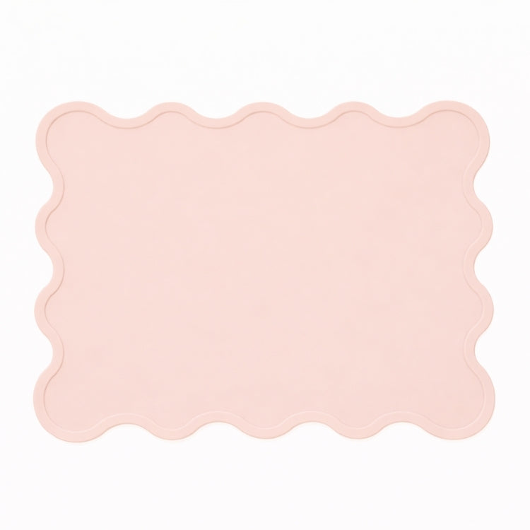 Wave Placemat zacht roze – Placemat voor kinderen