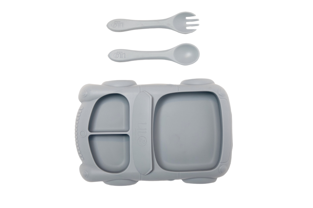 Auto-Geschirrset blau