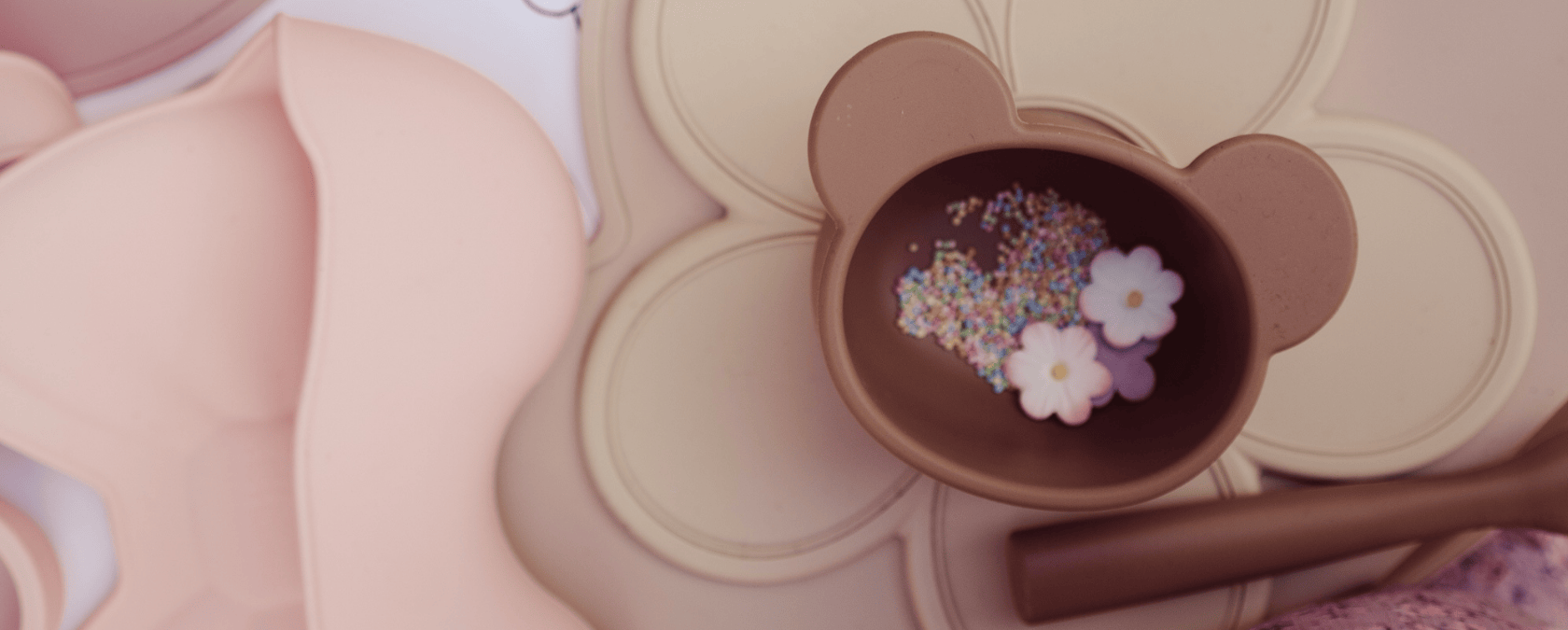 Beer & Bloem Serviessets voor kinderen - BPA-vrij & siliconen