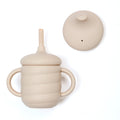 Swirl drinkbeker beige
