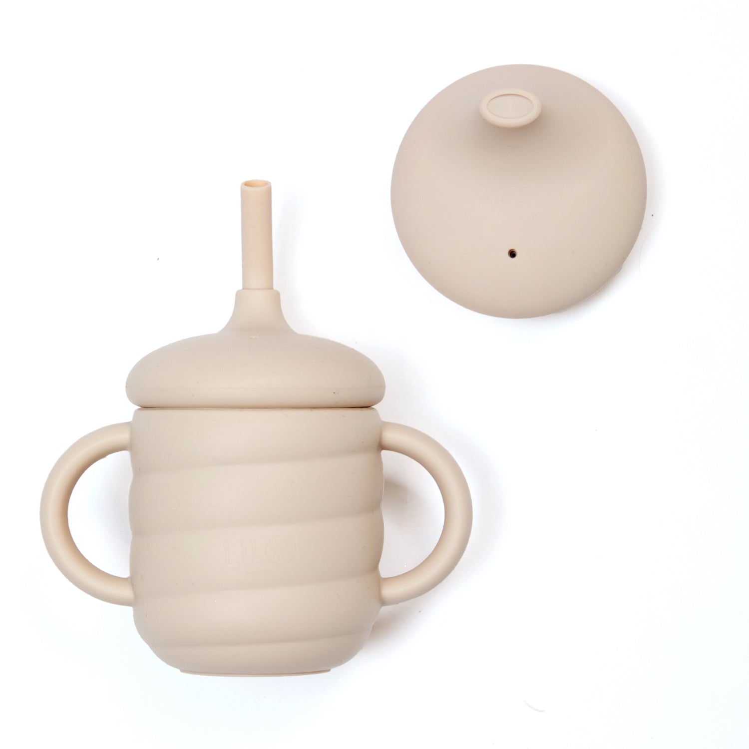 Swirl drinkbeker beige | drinkbeker voor kinderen