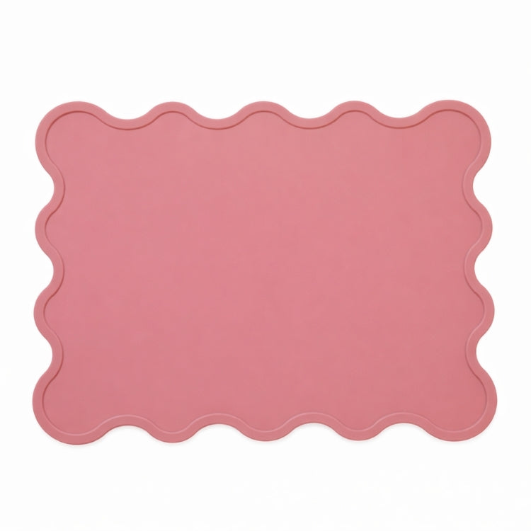 Wave Placemat donker roze – Placemat voor kinderen