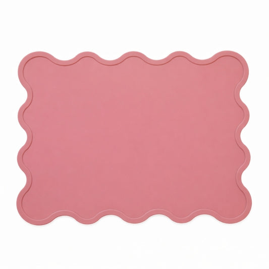 Wave Placemat donker roze – Placemat voor kinderen