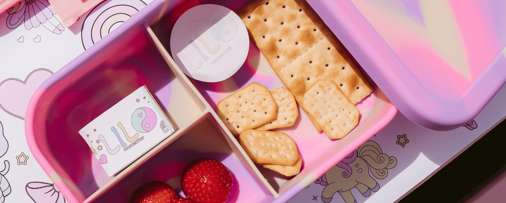 Lunchboxen voor kinderen met vakjes - BPA-vrije broodtrommels