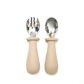 Beige Kinderbesteck