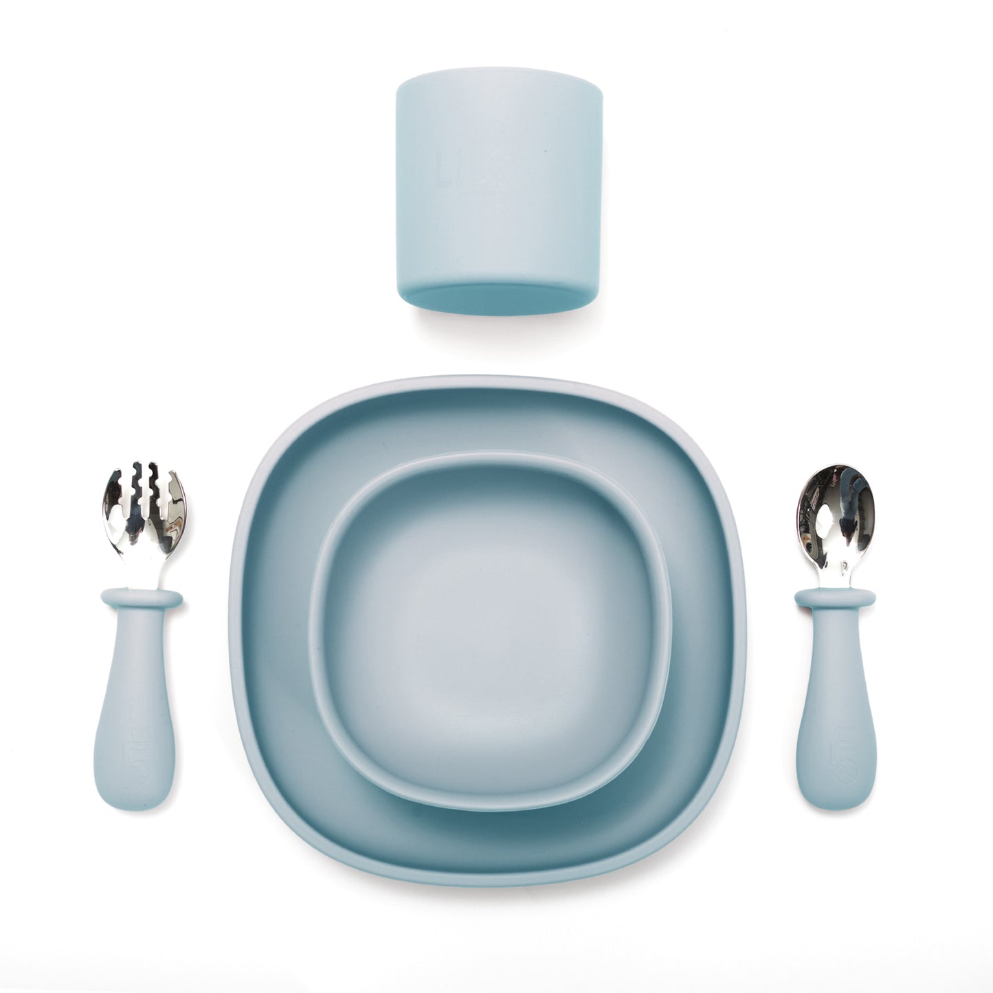 Lilo basic tableware set blue