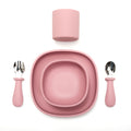 Lilo basic tableware set dark pink