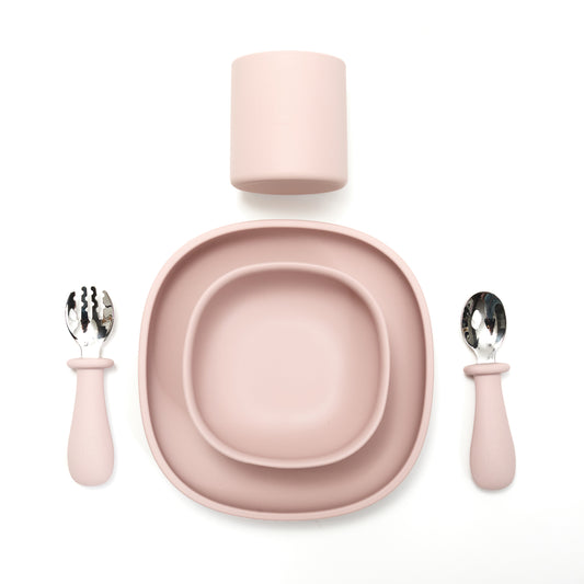 Lilo basic tableware set light pink