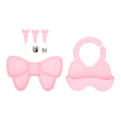 Complete strik serviesset roze - Lilo Favorites