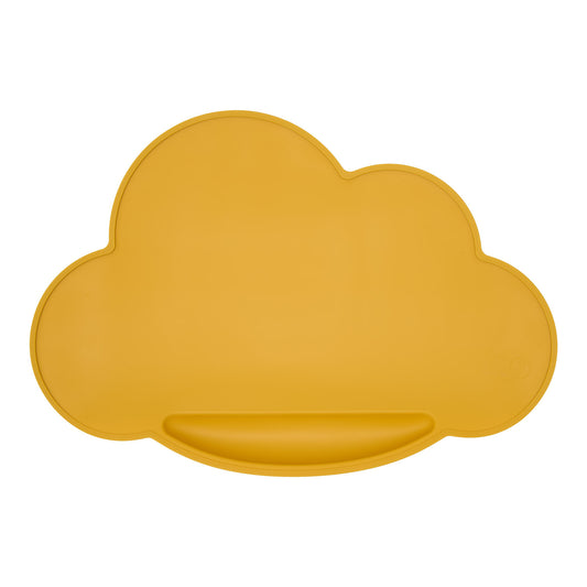 Wolken placemat geel