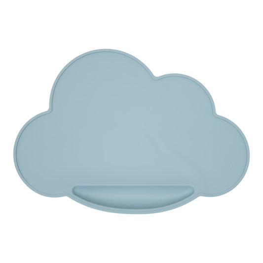 Wolken placemat blauw