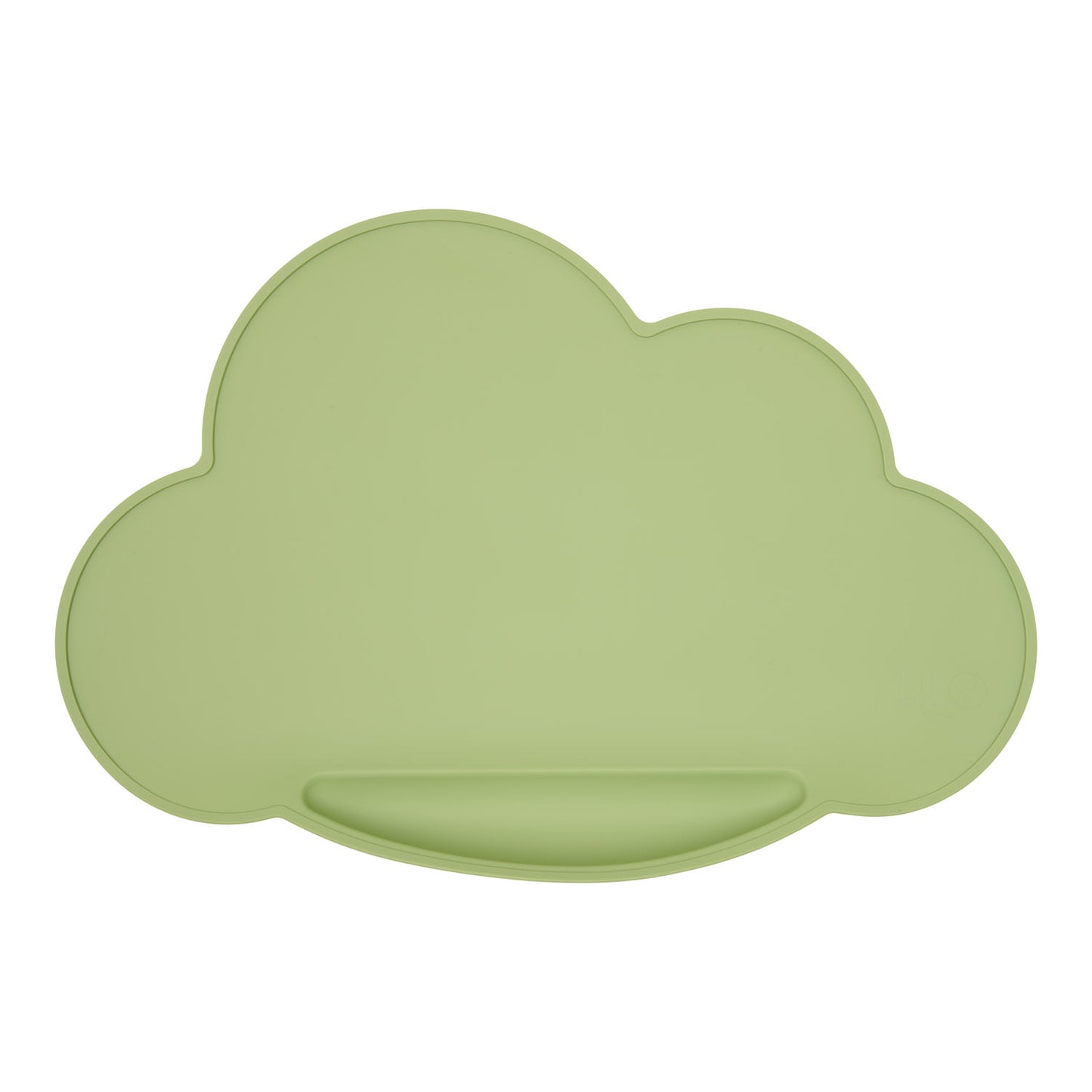 Wolken placemat groen