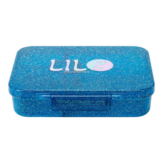 Lilo Favorites Bento box blauw glitter