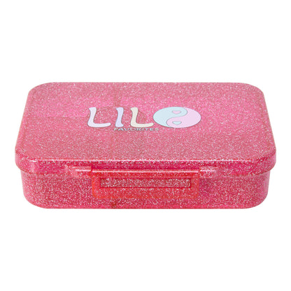 Lilo Favorites Bento lunchbox glitter roze - Lilo Favorites