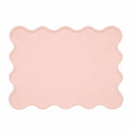 Wave placemat licht roze