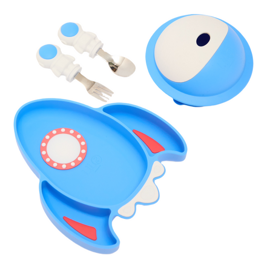 Rakket serviesset blauw - Lilo Favorites