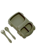 Auto-Geschirrset olivgrün