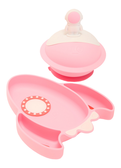 Rakket serviesset roze - Lilo Favorites